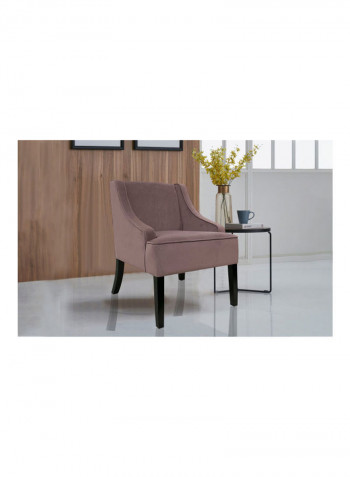 Valerii Easy Chair Purple 85 x 63.5cm