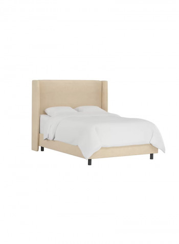 Goodrich Upholstered Bed Beige