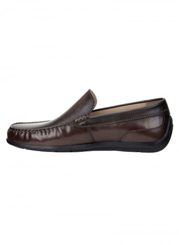 Classic Moc 2.0 Antic Calf Pull-On Loafers Coffee
