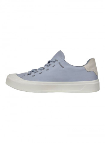 Flexure T-Cap Lace-Up Sneakers Blue/White