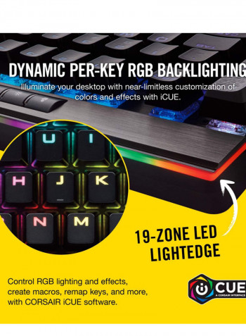 K95 RGB Platinum Mechanical Gaming Keyboard Black