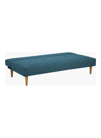 Sofa Bed With Two Cushions Blue 179.5 x 100cm