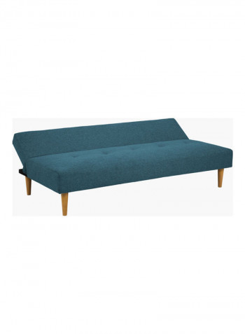 Sofa Bed With Two Cushions Blue 179.5 x 100cm