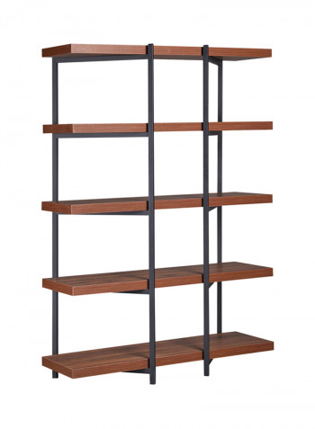 Majestic 5-Tier Room Divider Brown