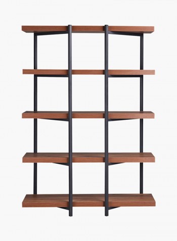 Majestic 5-Tier Room Divider Brown