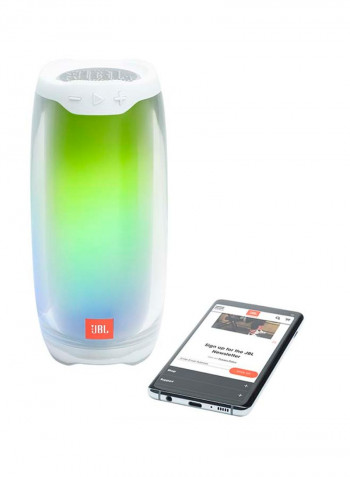 Pulse 4 Portable Bluetooth Speaker White
