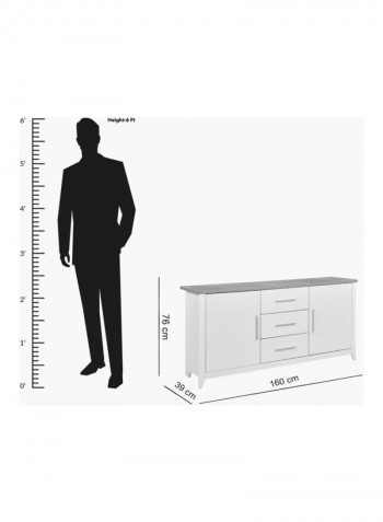 Sydney Sideboard White