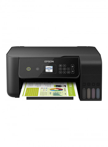 Ecotank L3160 Wi-Fi Compact All-In-One Printer Black