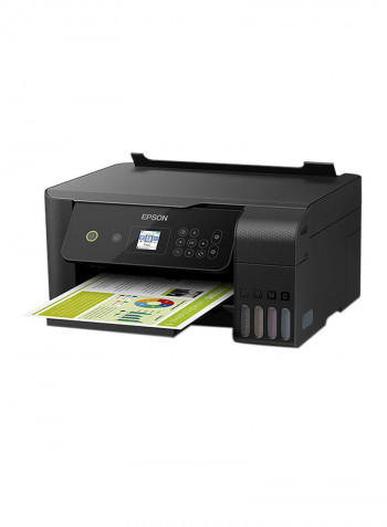 Ecotank L3160 Wi-Fi Compact All-In-One Printer Black