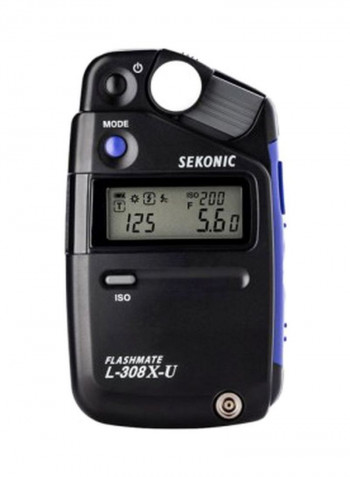 L-308X Flashmate Light Meter Black/Grey/White