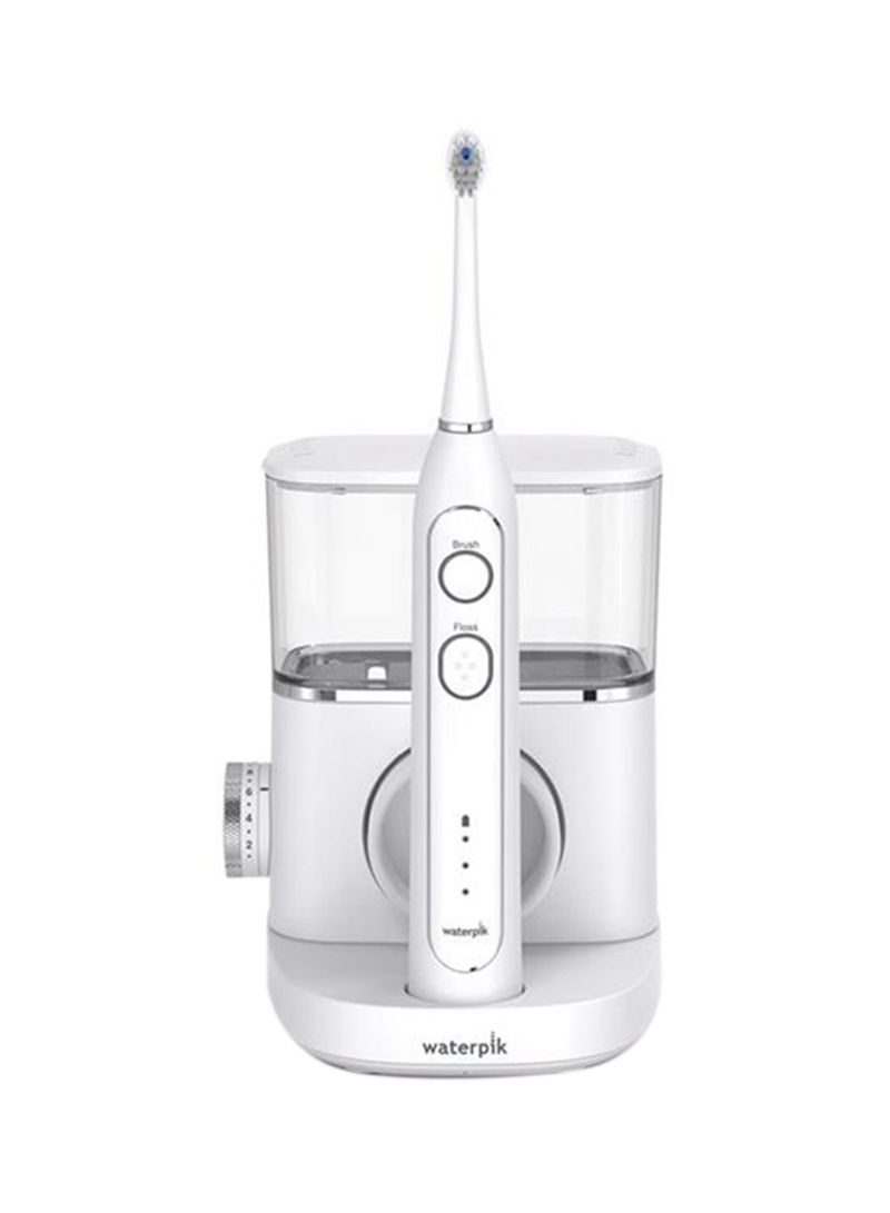 All-In-One Sonic-Fusion Professional Flosser And Power Toothbrush Kit White
