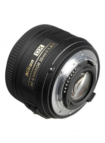 AF-S DX NIKKOR 35mm f/1.8G Lens For Nikon DSLR Cameras Black