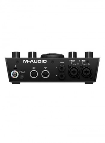 Air 192X6-2-In/2-Out 24/192 USB Audio/Midi Interface Black