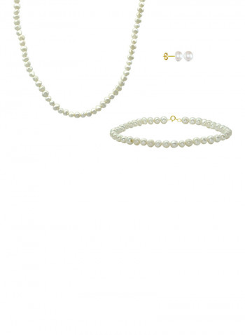 Pearls Jewellery Set