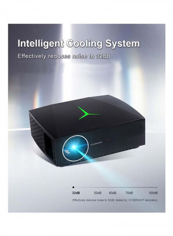 Android Projector 4K LED 4200 Lumens PROJ-WO-45-B Black