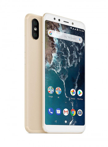 Mi A2 Dual SIM Gold 128GB 6GB 4G LTE