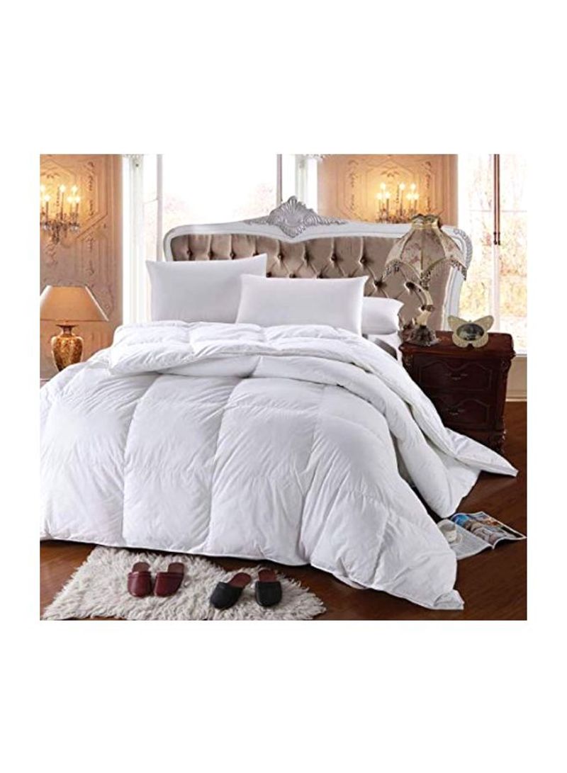 Cotton Down Comforter White 106x90inch