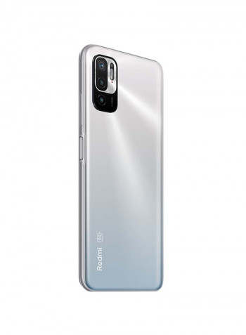 Redmi Note 10 5G Dual SIM Chrome Silver 4GB RAM 128GB With Mi True Wireless Earbuds Basic 2 - Global Version
