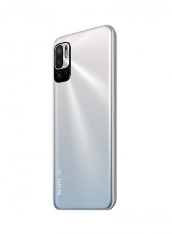 Redmi Note 10 5G Dual SIM Chrome Silver 4GB RAM 128GB With Mi True Wireless Earbuds Basic 2 - Global Version