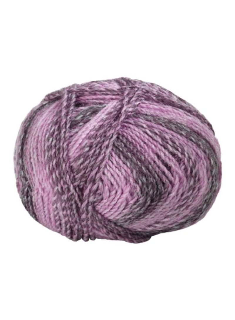 Marble Chunky Yarn #20 Pink/Purple 341yard