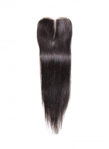 Peruvian Straight Long Hair Wig Black 14inch
