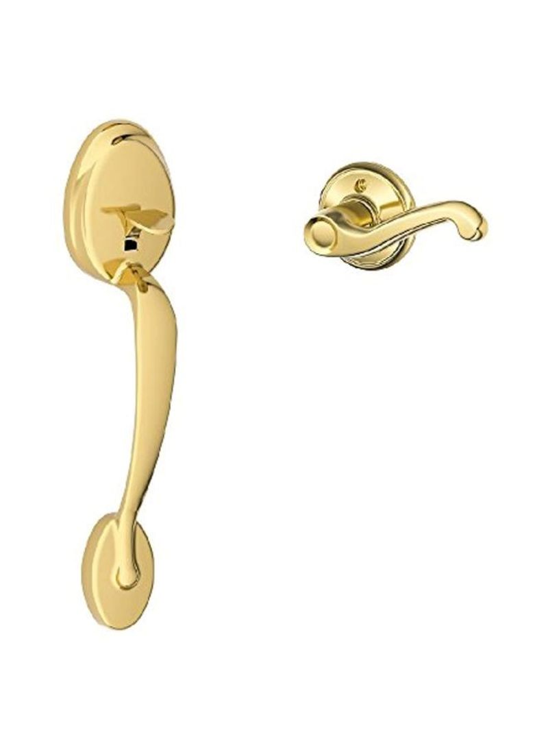 2-Piece Lever And Handle Set Gold