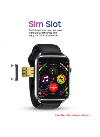 Bt Heart Rate Smartwatch Black