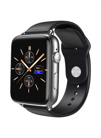 Bt Heart Rate Smartwatch Silver