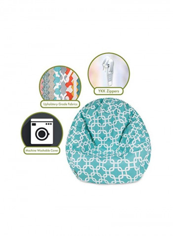 Classic Bean Bag Teal Blue Small