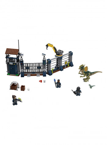 Dilophosaurus Outpost Attack Building Kit