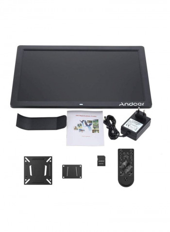 Digital Photo Frame 17inch Black