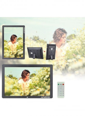 Digital Photo Frame 17inch Black