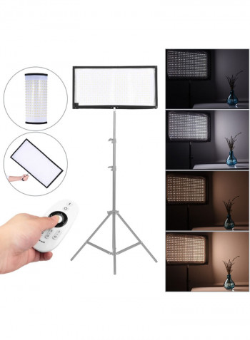 FL-3060A CRI90+ Fill-In Light Panel With Remote Control Black/White