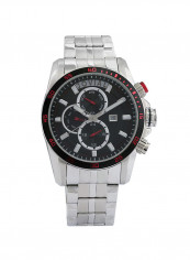 Men's Casual Stainless Steel Quartz Analog Wrist Watch 18406 GSMC 03 E- RD