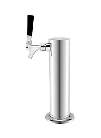 Stainless Steel Beverage Tower Silver 5x3inch
