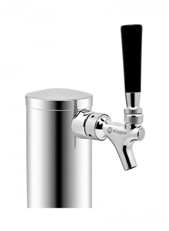 Stainless Steel Beverage Tower Silver 5x3inch