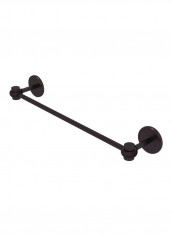 Orbit One Collection Brass Towel Bar Brown 30inch