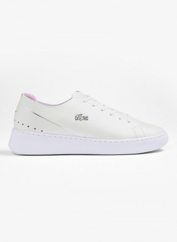 Eyyla Leather Sneakers أبيض