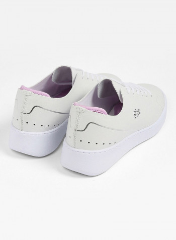 Eyyla Leather Sneakers White