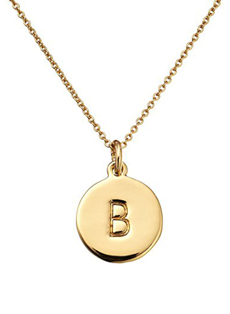 Brass Metal Pendant Necklace