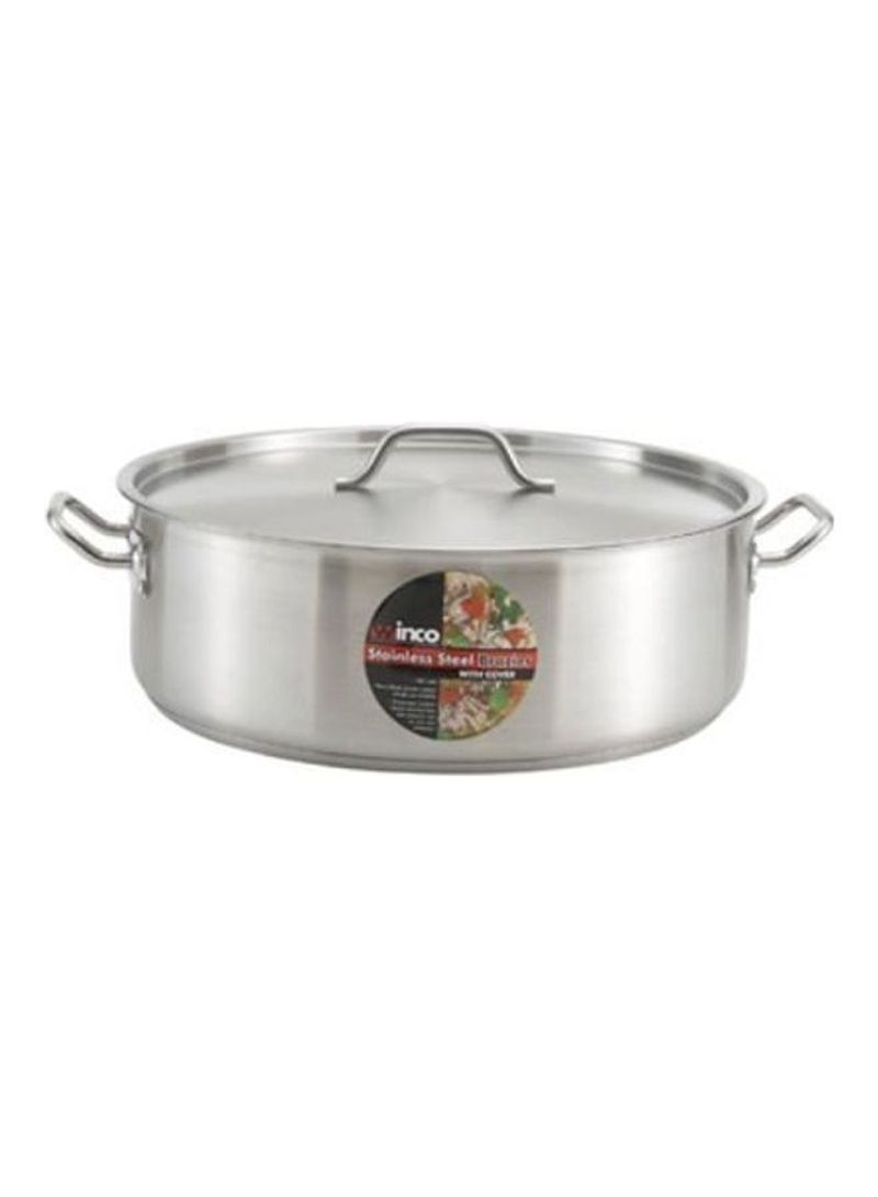Stainless Steel Induction Brazier Silver