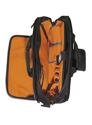 Tradesman Pro Tool Bag Tech Bag Black/Brown 15.25x7x17.5inch