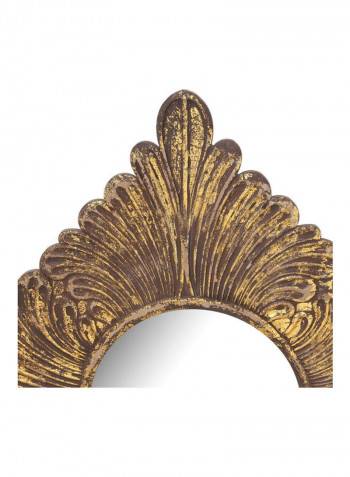 Ladysmith Mirror Wooden Frame Gold