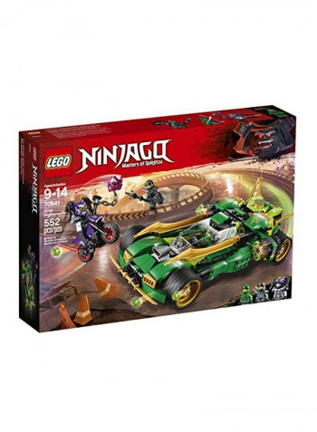 552-Piece Ninjago Ninja Nightcrawler Building Set Toy 70641