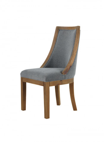 Rayyan Dining Chair Brown/Grey 53x59x97cm