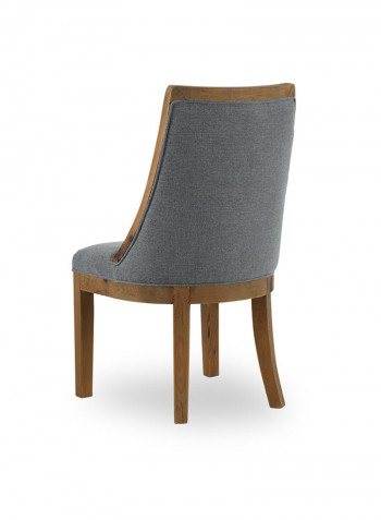 Rayyan Dining Chair Brown/Grey 53x59x97cm