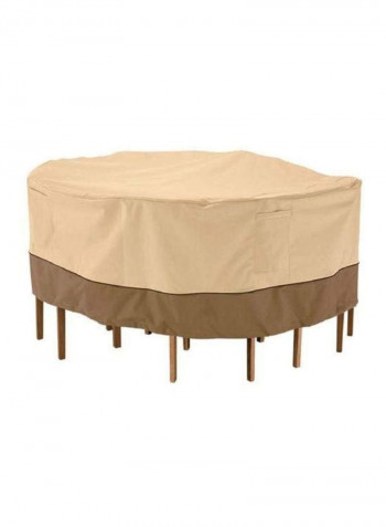 Patio Table Chair Cover Beige 60x29inch