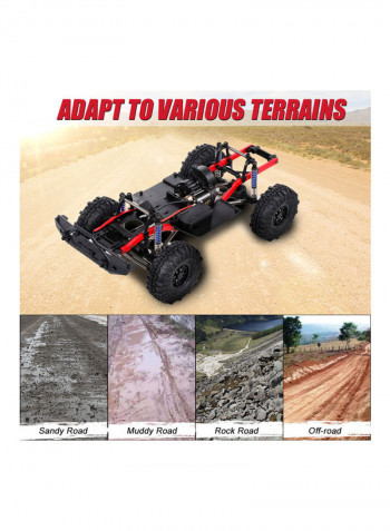 A2X-313C Tires 275mm/10.8inch Wheelbase Chassis Frame 540 35T Motor 43cm