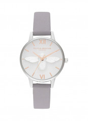 Women's Burton 3DBEE Analog Leather Analog Watch OB16AM163