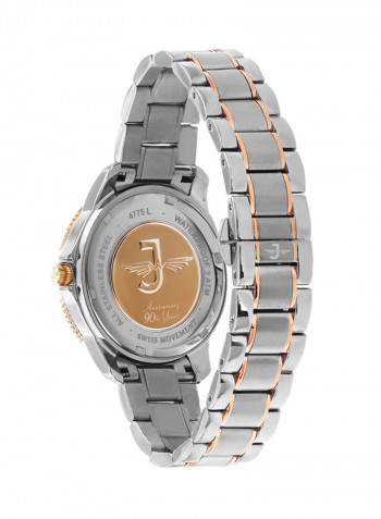 Women's Round Dial Analog Wrist Watch 4775LAMQ05E